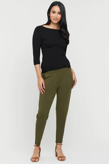 Organic Bamboo Peggy Maternity Pants